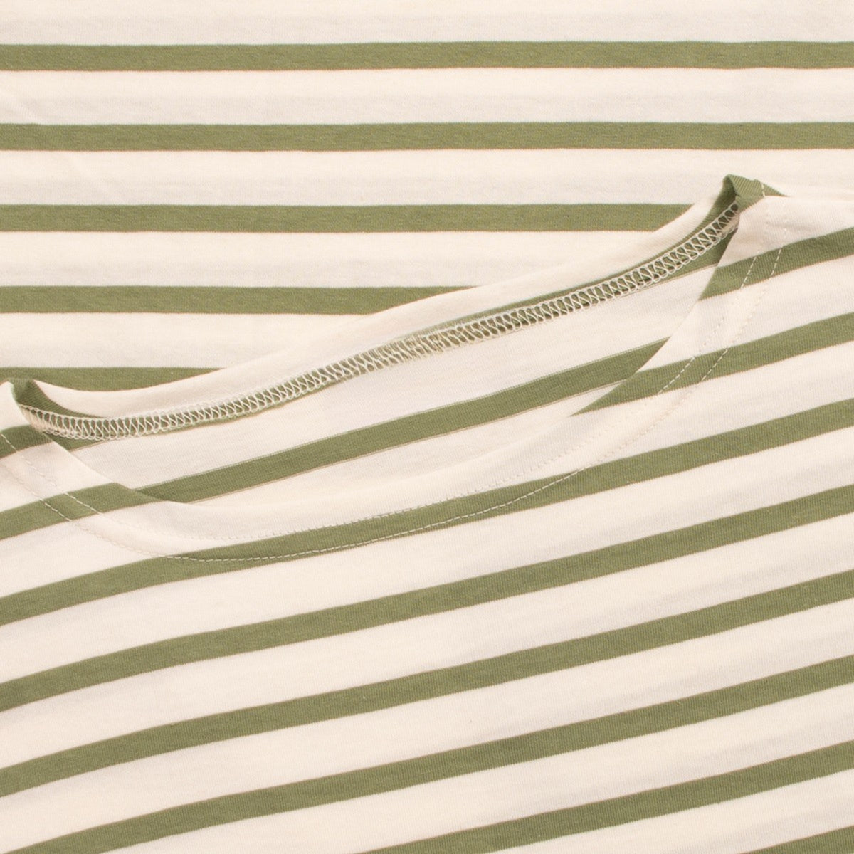 Striped Loose Fit T-Shirt 100% Organic Cotton
