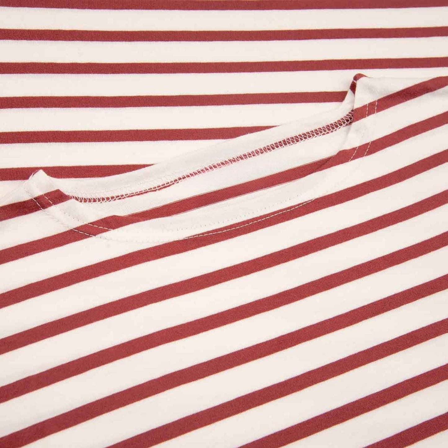 Striped Loose Fit T-Shirt  100% Organic Cotton