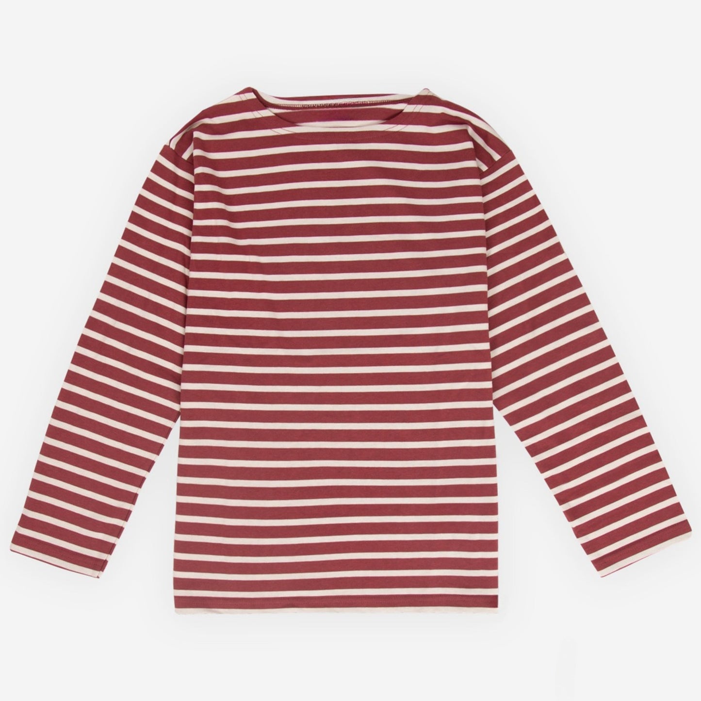 Striped Long Sleeves T-Shirt 100% Organic Cotton