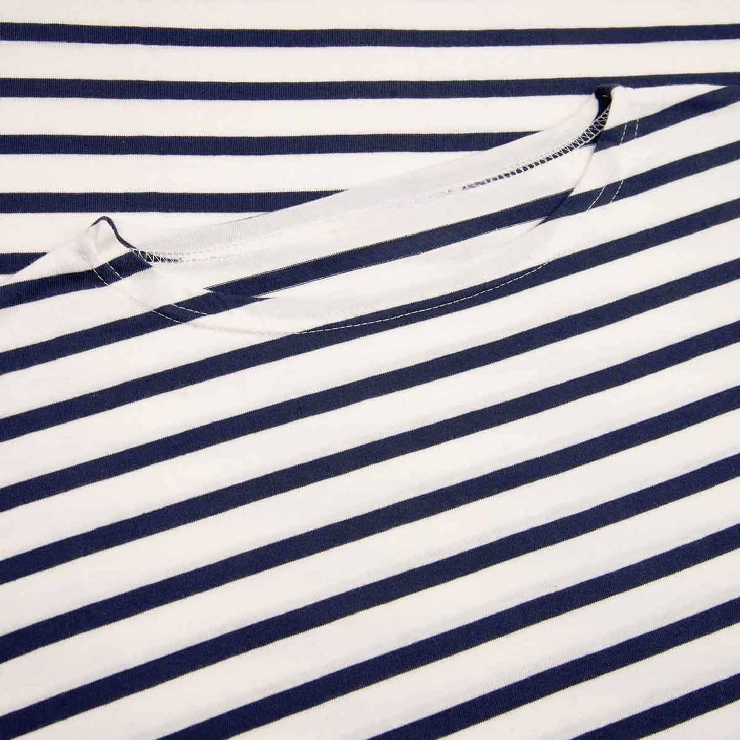 Striped Loose Fit T-Shirt  100% Organic Cotton