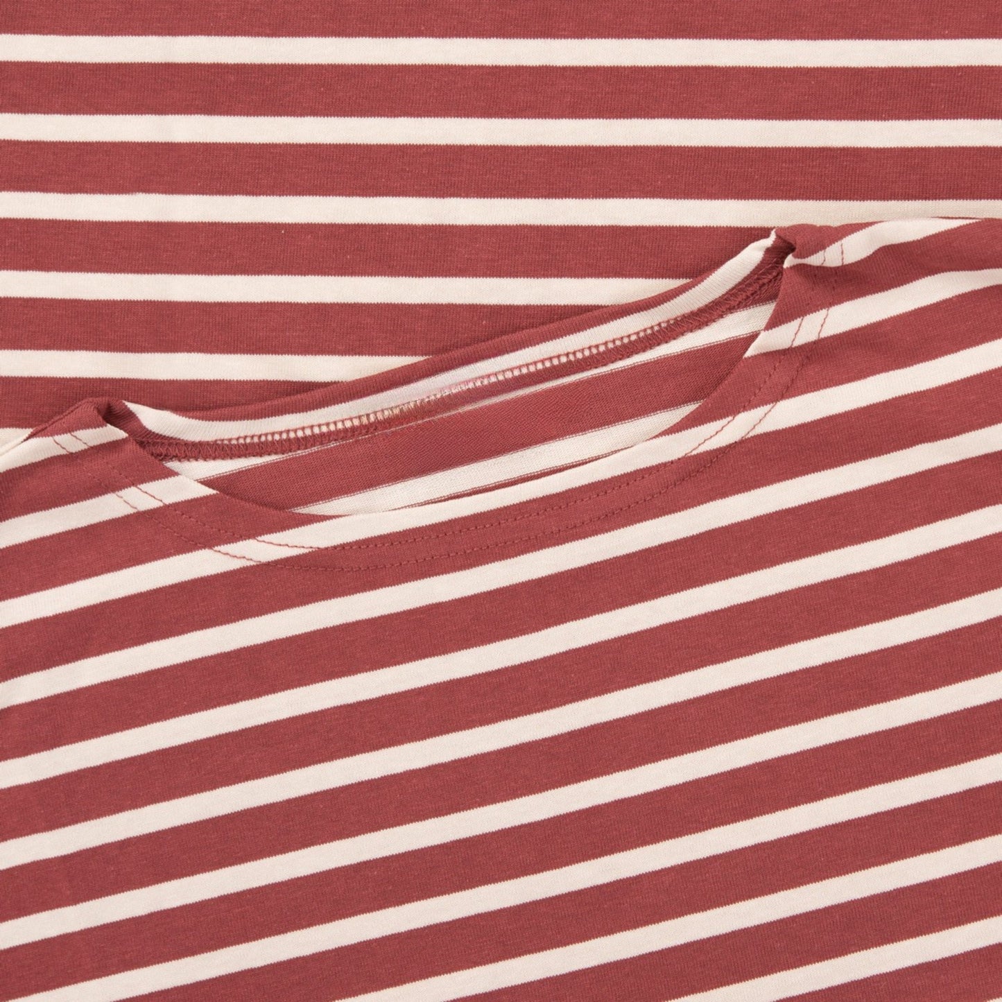 Striped Long Sleeves T-Shirt 100% Organic Cotton