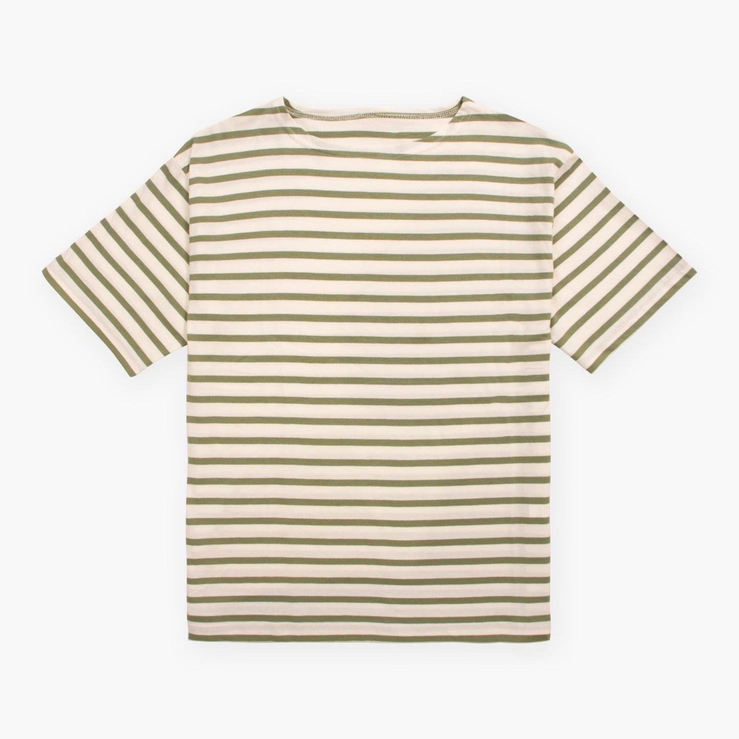Striped Loose Fit T-Shirt  100% Organic Cotton