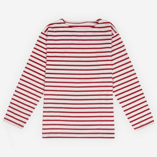 Striped Long Sleeves T-Shirt 100% Organic Cotton