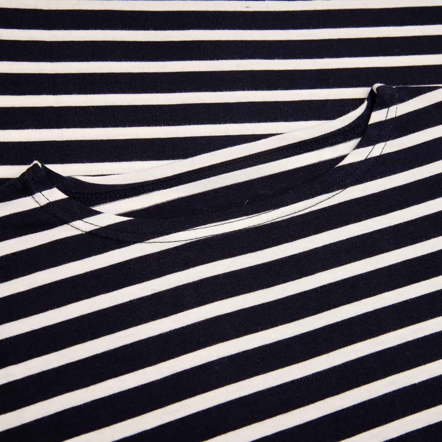 Striped Loose Fit T-Shirt  100% Organic Cotton