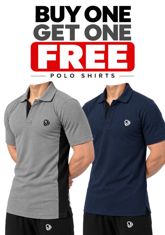 Buy 1 Get 1 Free - Polo Shirts Combo 1