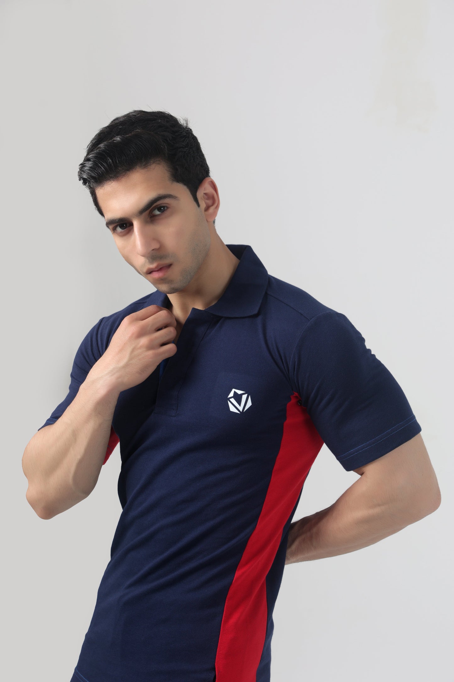 Swag - Navy and Red Polo