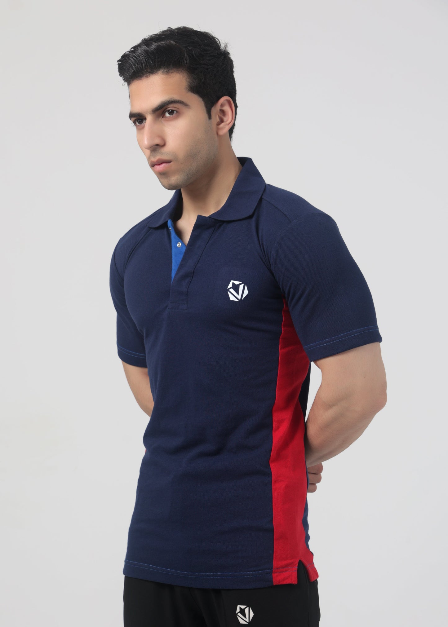 Swag - Navy and Red Polo