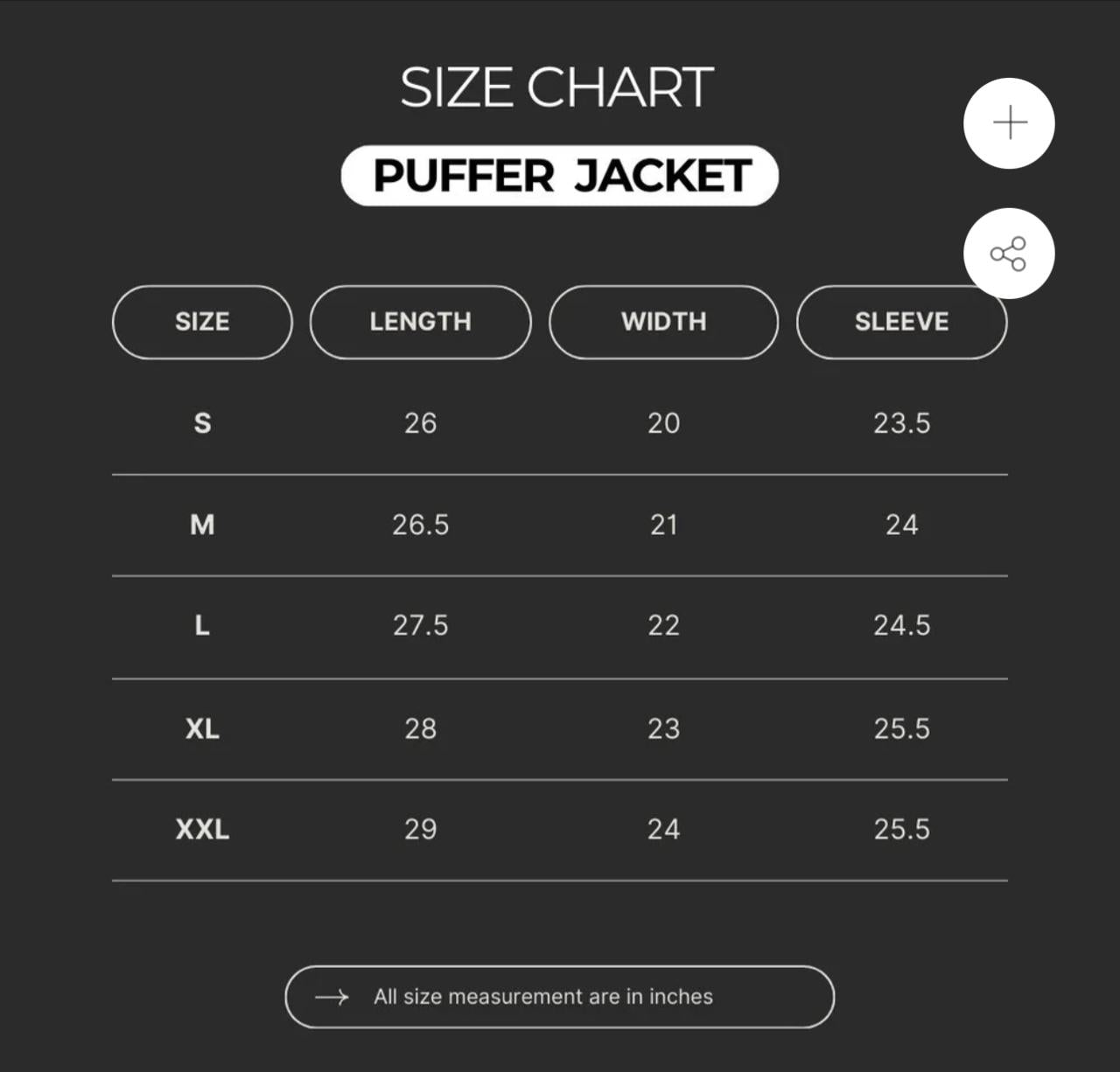 Premium Puffer Jacket Black