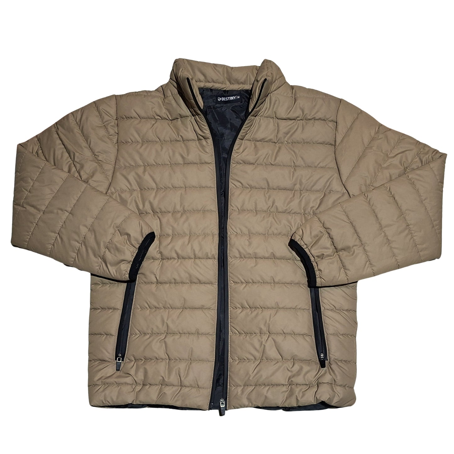 Premium Puffer Jacket Beige